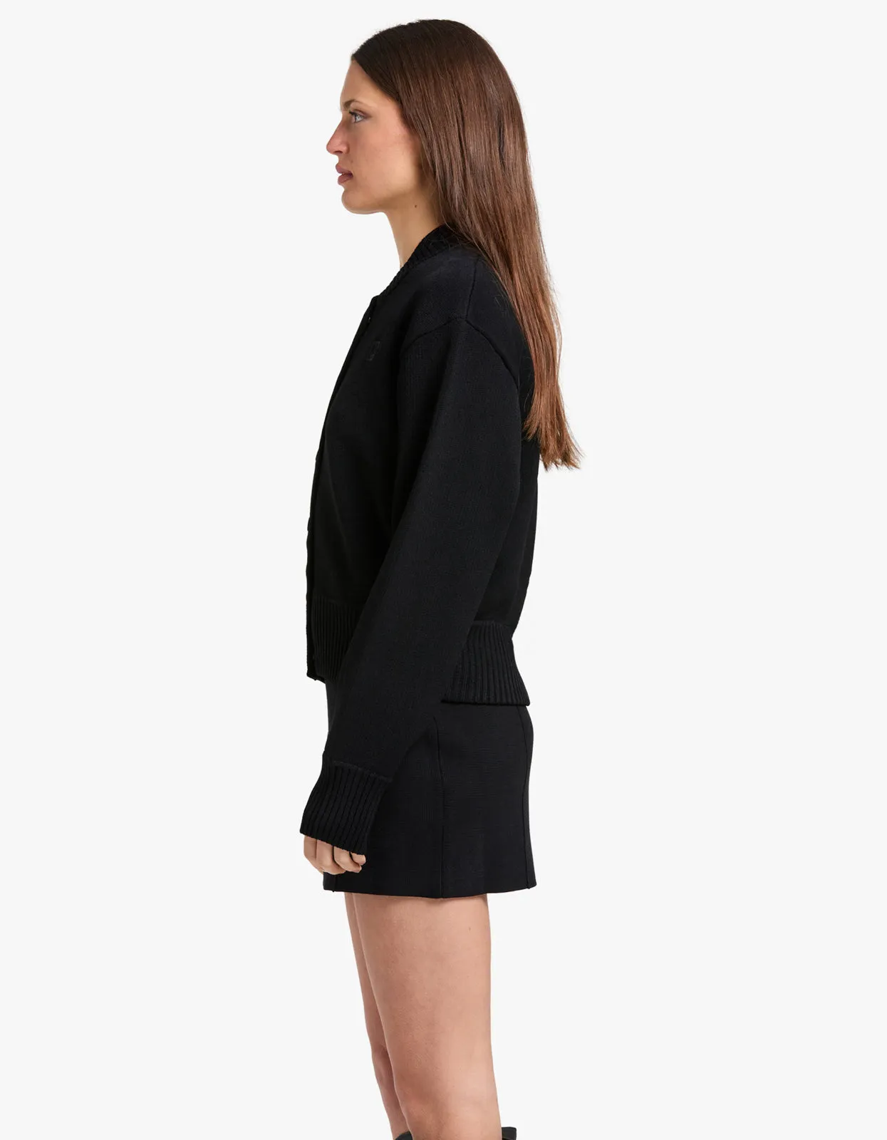 Amedeo Knit Jacket - Black