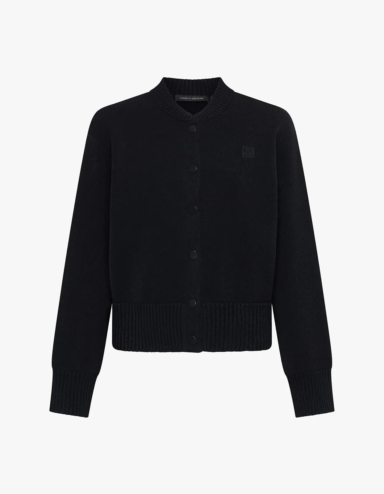 Amedeo Knit Jacket - Black