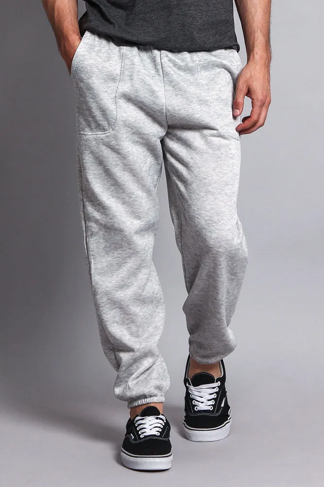 Basic Solid Color Fleece Sweatpants (New Colorways)