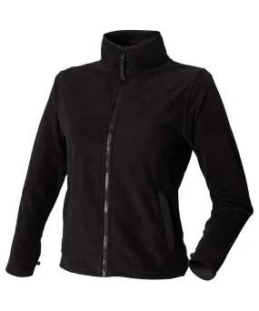 Black - Women's microfleece jacket