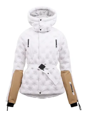 Constellation Down Jacket / White