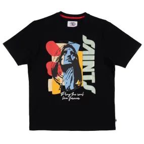 F138 House Of Saints Tee - Black