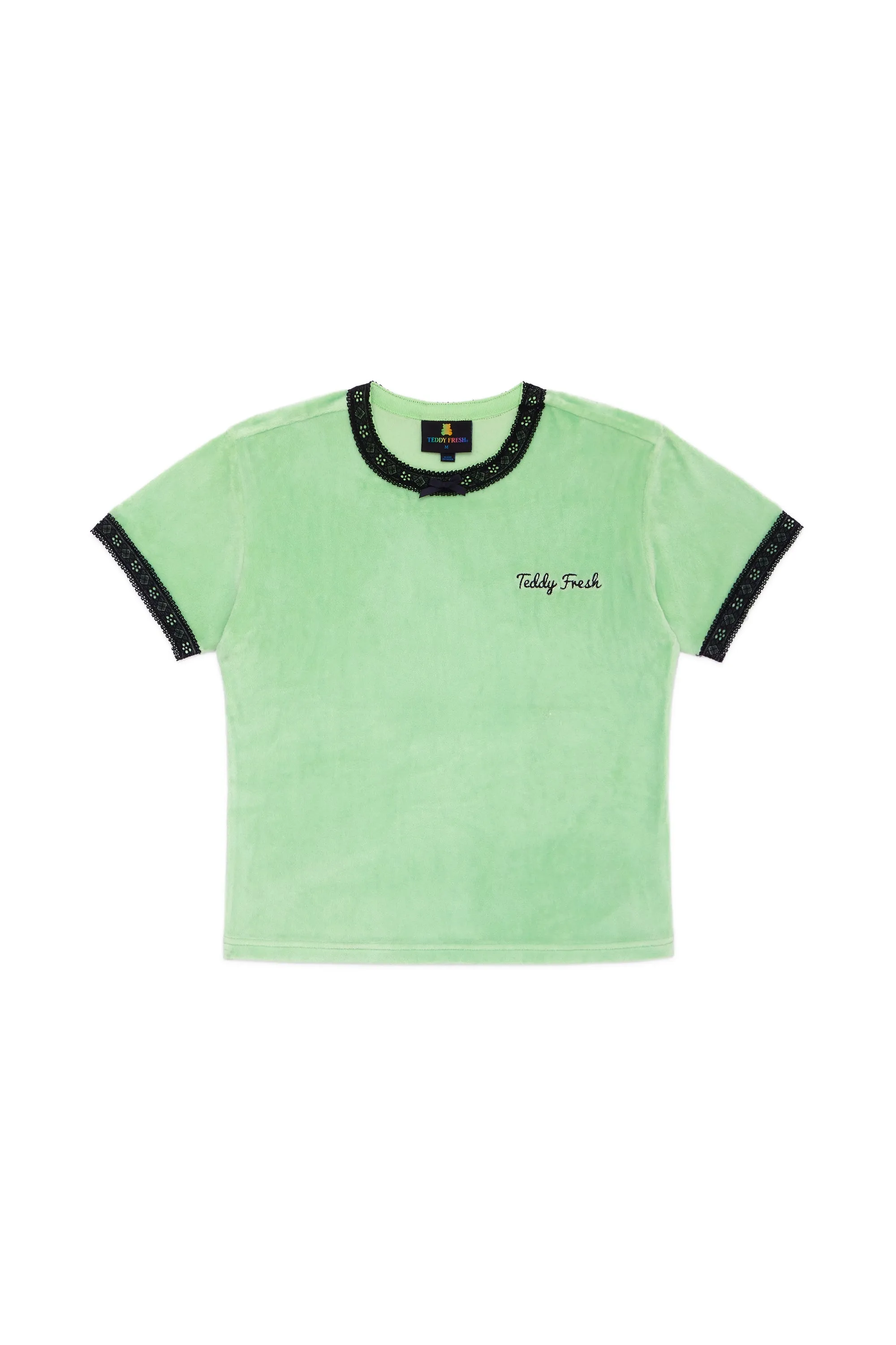 Mint Velour Tee