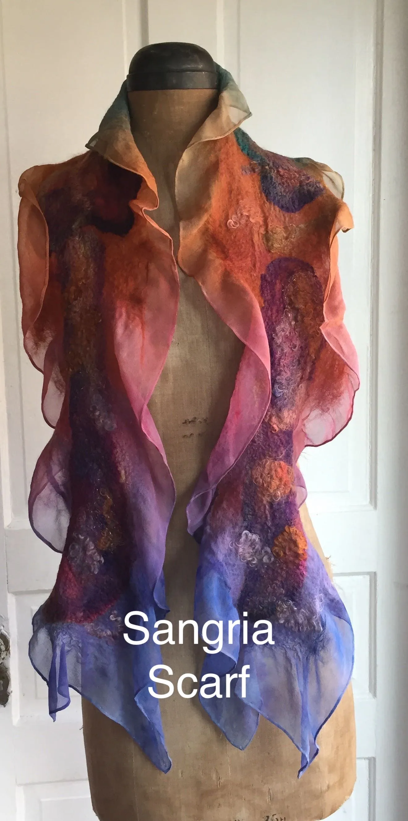 Nuno Felt Scarf/Shawl Kit