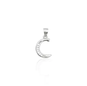 Silver C Name Symbol Pendent