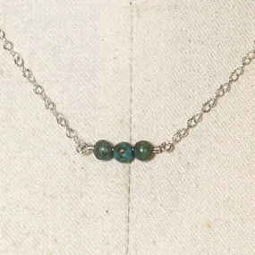 Turquoise Tiny Gemstone Necklace