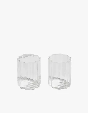 Wave Glass Set - Clear